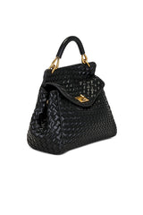 Lucia Classic Top Handle Woven Bag