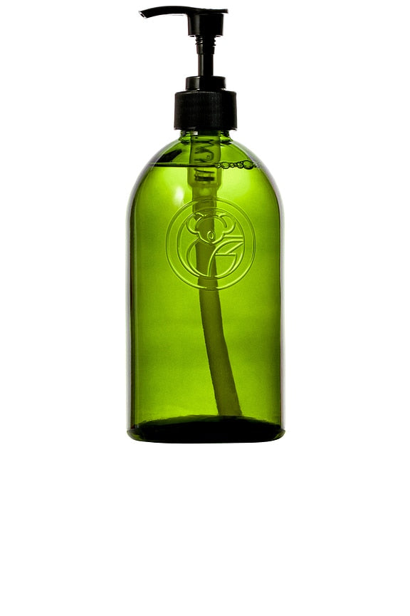 Green Apothecary Glass Pump Bottle