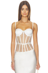 Illusion Bustier Top