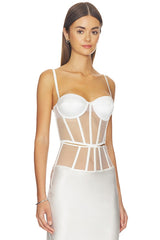 Illusion Bustier Top