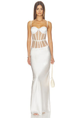 Illusion Bustier Top