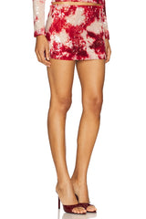 Amadiah Sequin Mini Skirt