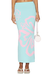 Knit Midi Skirt
