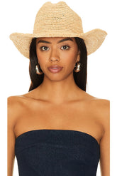 Raffia Cowboy Hat