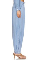Elias Convertible Wide Leg Jeans