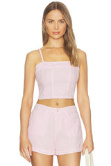 Arlin Seamed Midi Tank