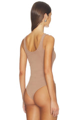 Nica Scoop Neck Tank Bodysuit