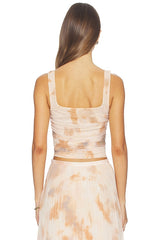 Rasha Shirred Tank