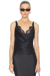 Evadne Cowl Neck Tank