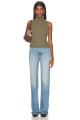 Ceci Slvless Turtle Neck