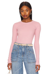 Long Sleeve Crew Neck Top
