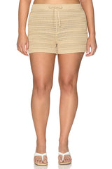 Kym Openwork Short
