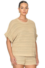 Kym Openwork Top