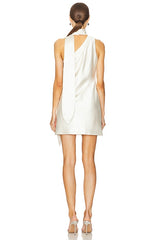 Gloss Scarf Mini Dress