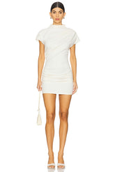 x REVOLVE Archer Draped Mini Dress