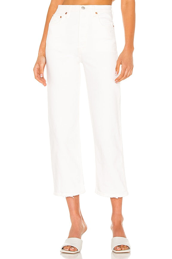 Ribcage Straight Ankle Jeans