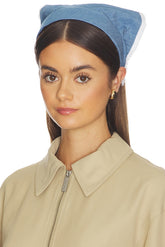 Jackie Chambray Handkerchief Headband