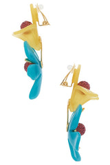 Bouquet Paradis Clip-on Earrings