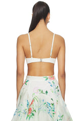 Petal Cascade Bralette Top