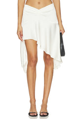 Gloss Midi Skirt
