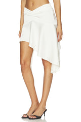 Gloss Midi Skirt