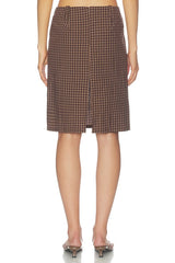 Play On Midi Skirt