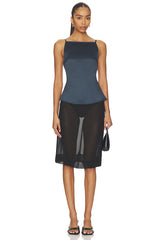 Camille Backless Top