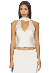 Front Row Halter Top