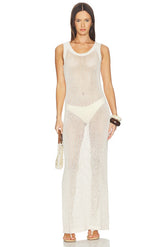 Tyler Open Knit Tank Dress