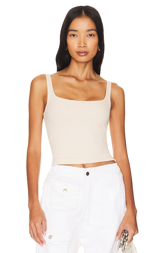Scoop Ribbed Tank