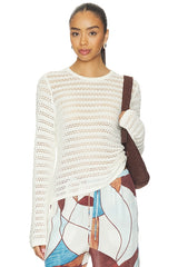 Gwen Open Knit Top