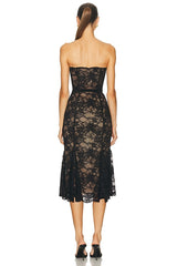 Lucienne Lace Midi Dress