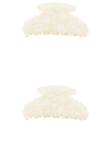 Yuri Pearl Resin Hair Clip