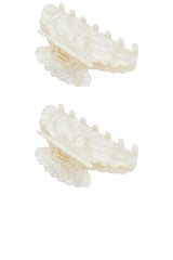 Yuri Pearl Resin Hair Clip