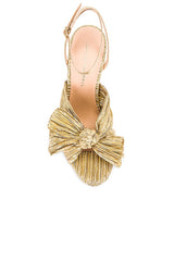 Camellia Bow Heel With Ankle Strap