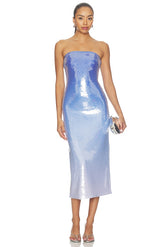 Alora Sequin Midi Dress