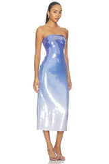 Alora Sequin Midi Dress