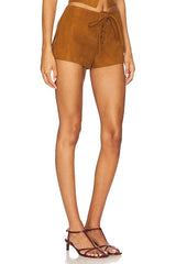 Noella Faux Suede Short