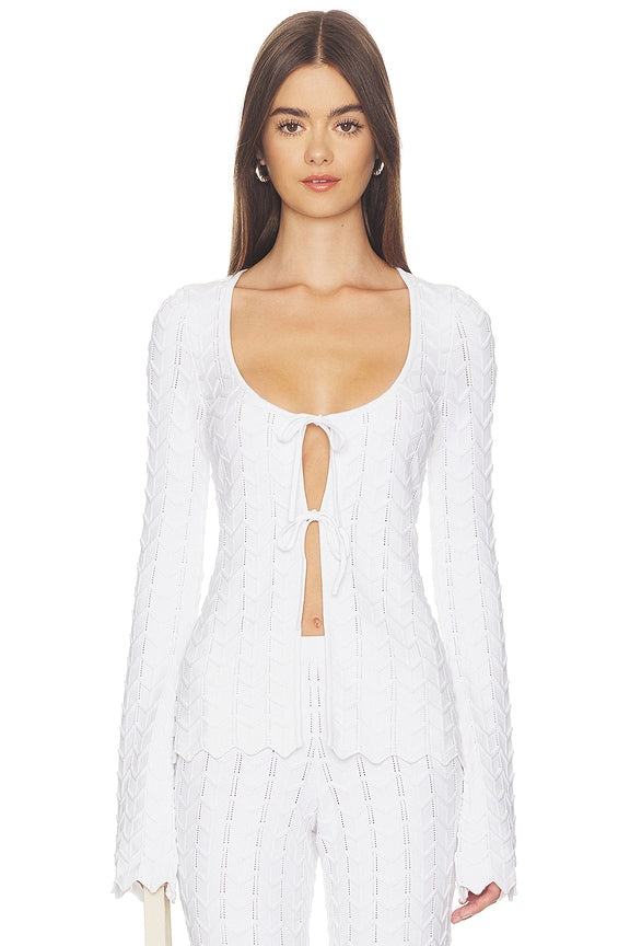 Polly Tie Front Cardigan