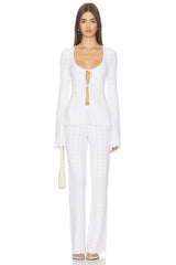 Polly Tie Front Cardigan