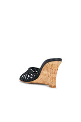 Cane Weave Wedge