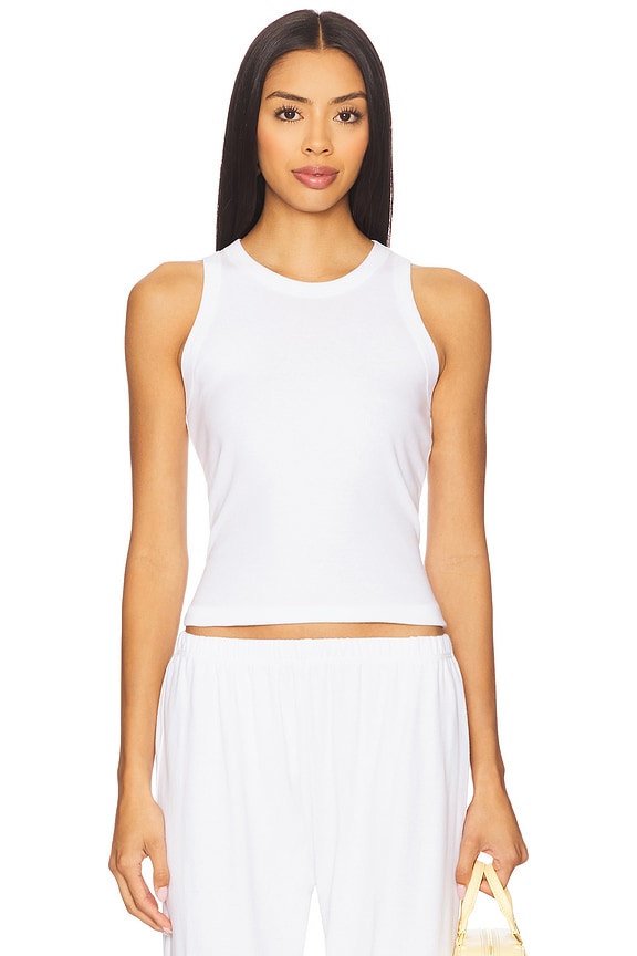 Nando High Neck Tank Top