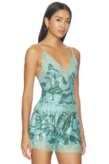 Hibiscus Halo Lace Cami