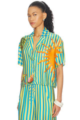 Tropic Camouflage Octavia Shirt