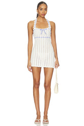 Ninna Pointelle Mini Dress