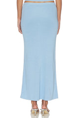 Kaidyn Flower Embroidered Midi Skirt