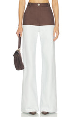 High-waist Combo Jeans