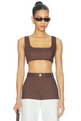 Tie Back Crop Top