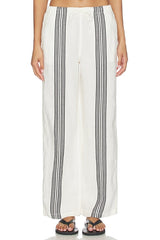 Linen Pull On Pants