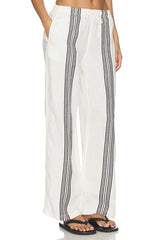 Linen Pull On Pants